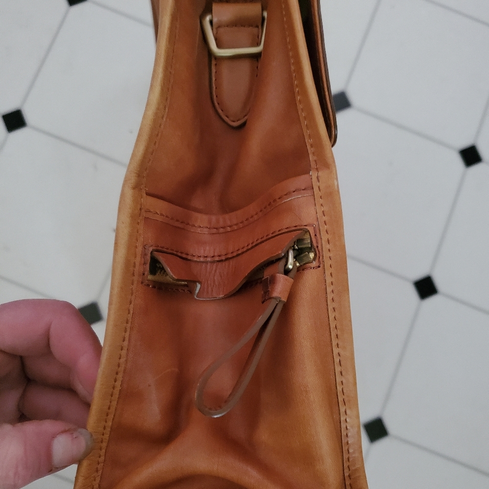 🤎💛New Cole Haan Medium Leather Tote Bag💛🤎 - Picture 12 of 14